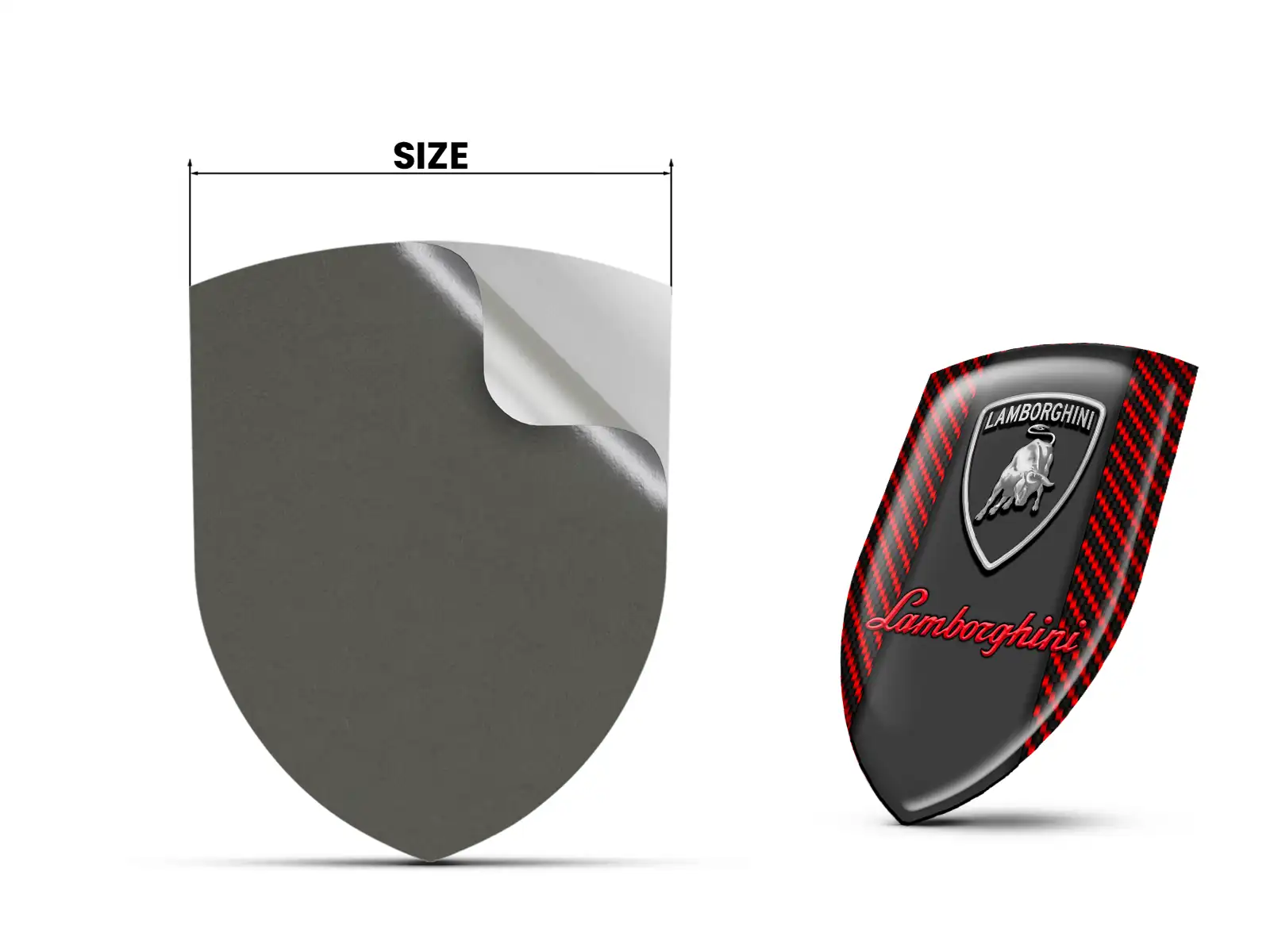 Lamborghini Logosticker Robust Universal Hochwertig